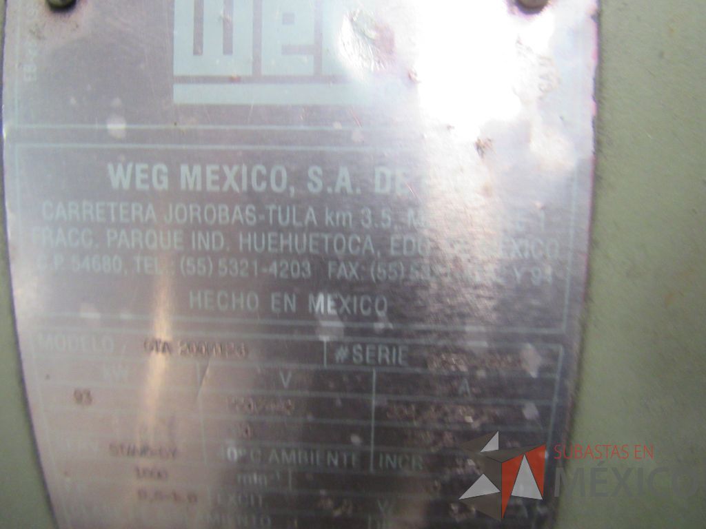 Lote 028 - Planta de emergencia, 80 Kw, Marca: OTTOMOTORES, Modelo: 200MI26 - Imagen 9