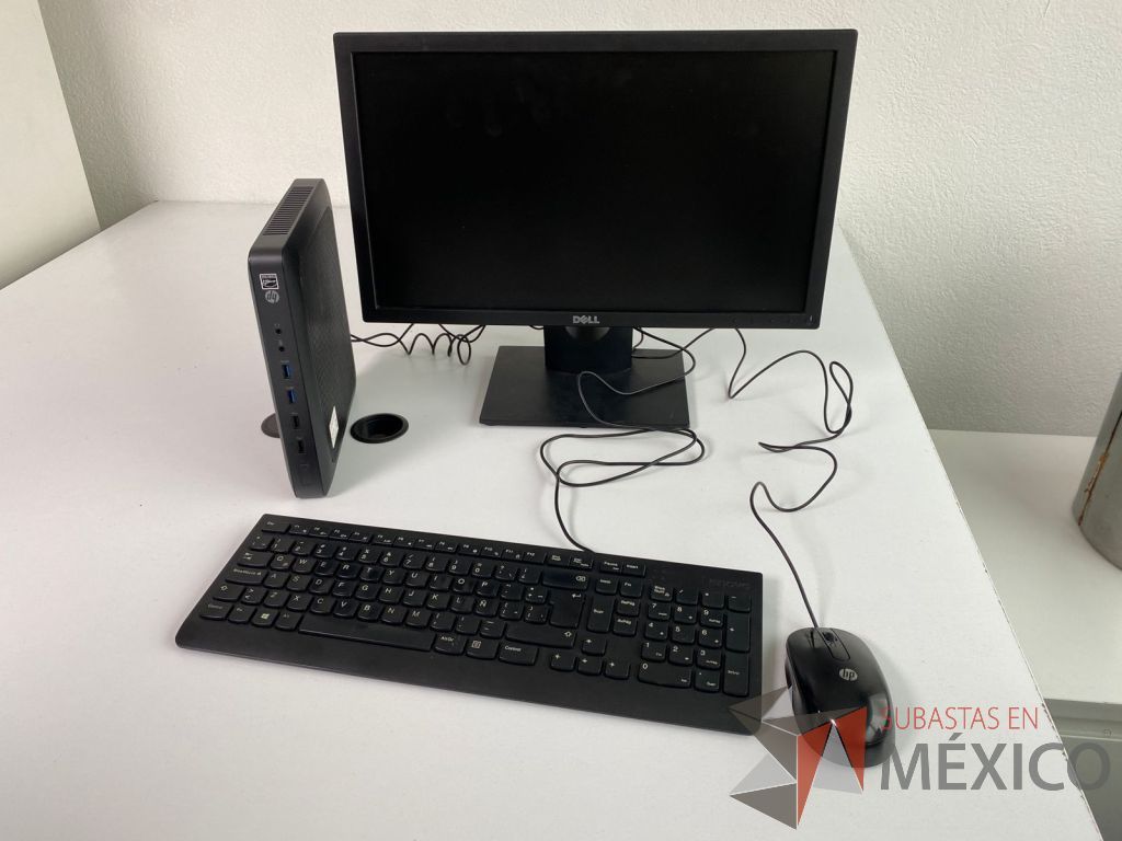 Lote 208 - Desktop HP, ThinkPro T620 HP t620 Flexible Thin Client, Disco Duro de 240 GB, 4 GB RAM y Monitor 20" - Imagen 7