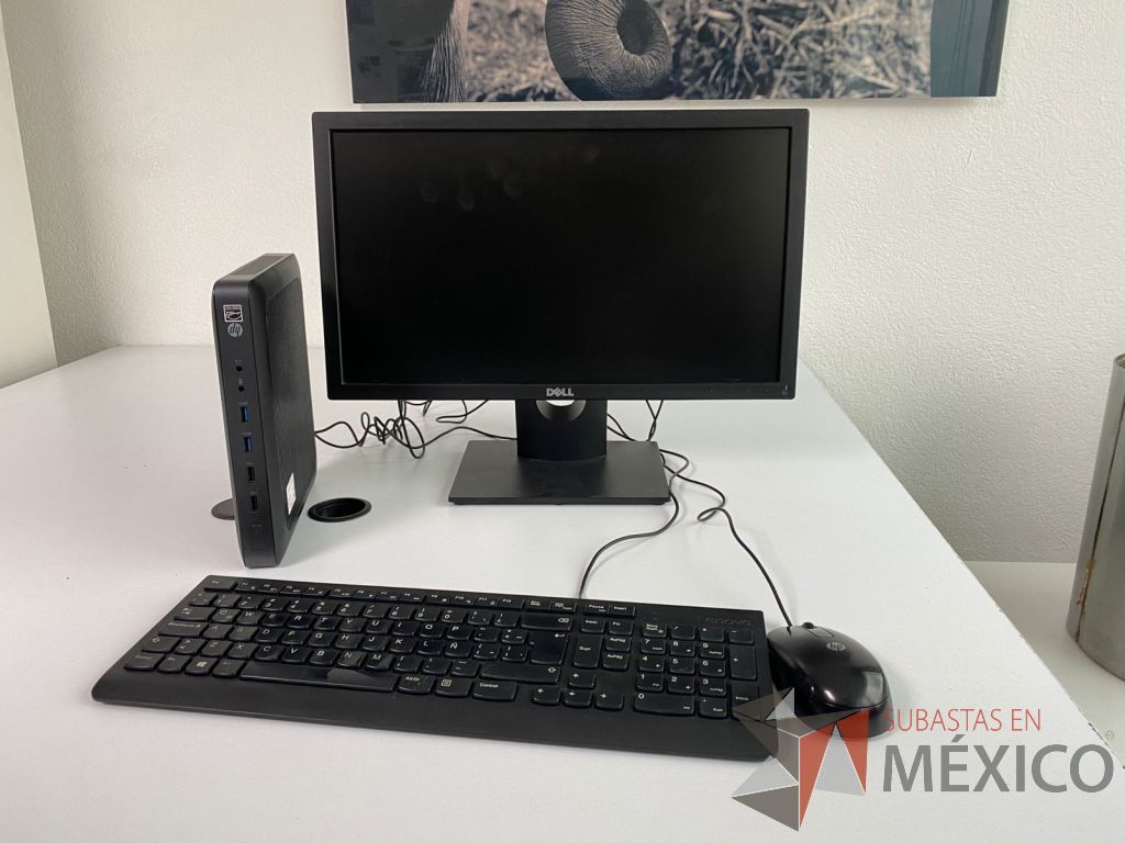 Lote 208 - Desktop HP, ThinkPro T620 HP t620 Flexible Thin Client, Disco Duro de 240 GB, 4 GB RAM y Monitor 20" - Imagen 6