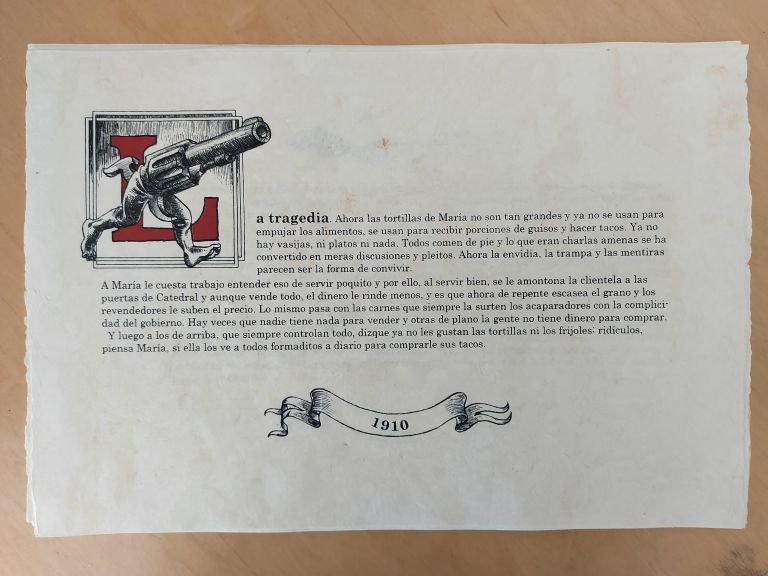 Lote 001 - Cuento de Bernardo Domínguez en una Caja de madera con 21 dibujos realizador por EKO - "María ríe por Dentro" - Dibujo/tinta - Imagen 16