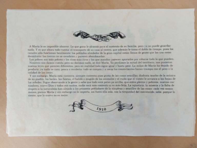 Lote 001 - Cuento de Bernardo Domínguez en una Caja de madera con 21 dibujos realizador por EKO - "María ríe por Dentro" - Dibujo/tinta - Imagen 17