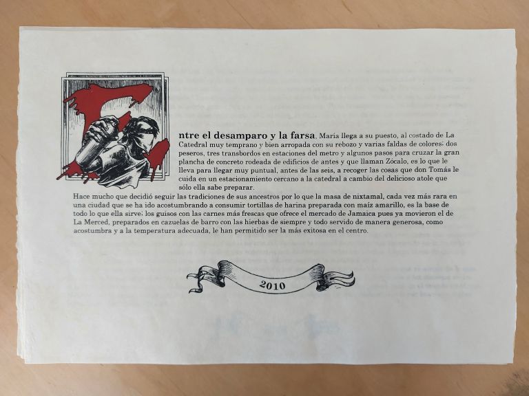 Lote 001 - Cuento de Bernardo Domínguez en una Caja de madera con 21 dibujos realizador por EKO - "María ríe por Dentro" - Dibujo/tinta - Imagen 19