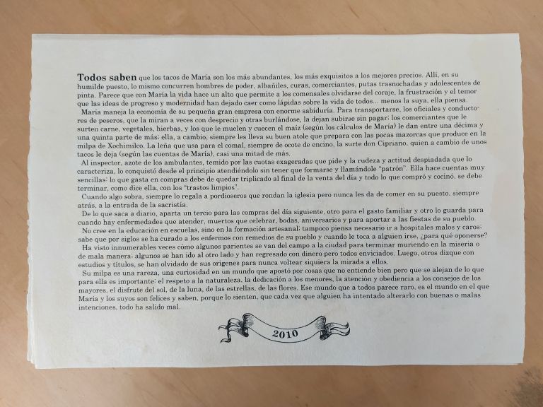 Lote 001 - Cuento de Bernardo Domínguez en una Caja de madera con 21 dibujos realizador por EKO - "María ríe por Dentro" - Dibujo/tinta - Imagen 20
