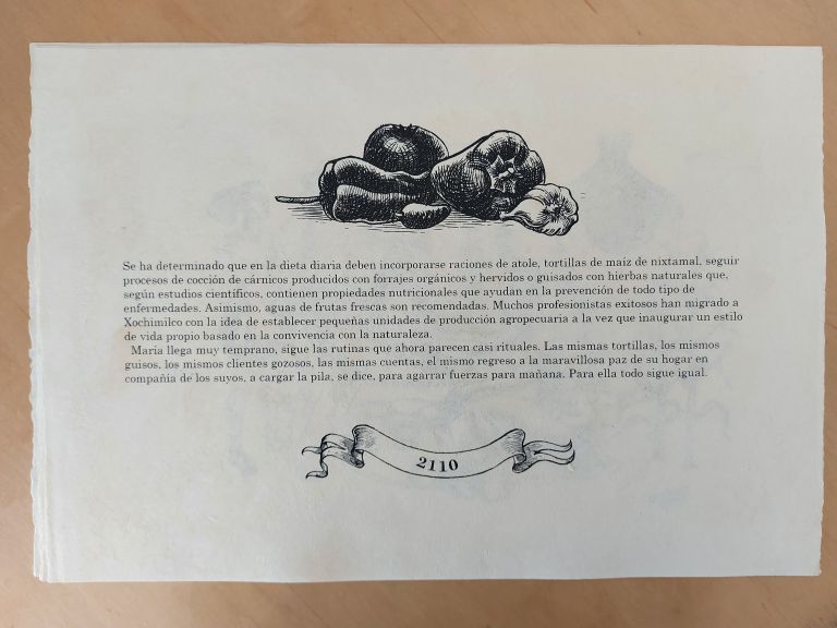 Lote 001 - Cuento de Bernardo Domínguez en una Caja de madera con 21 dibujos realizador por EKO - "María ríe por Dentro" - Dibujo/tinta - Imagen 23