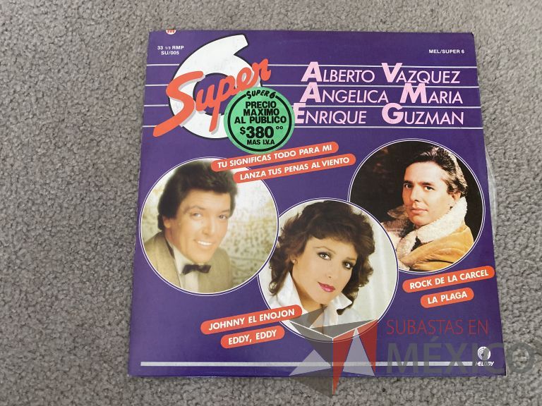 Lote 074 - 4 Vinilos LP de música romántica mexicana - Imagen 11