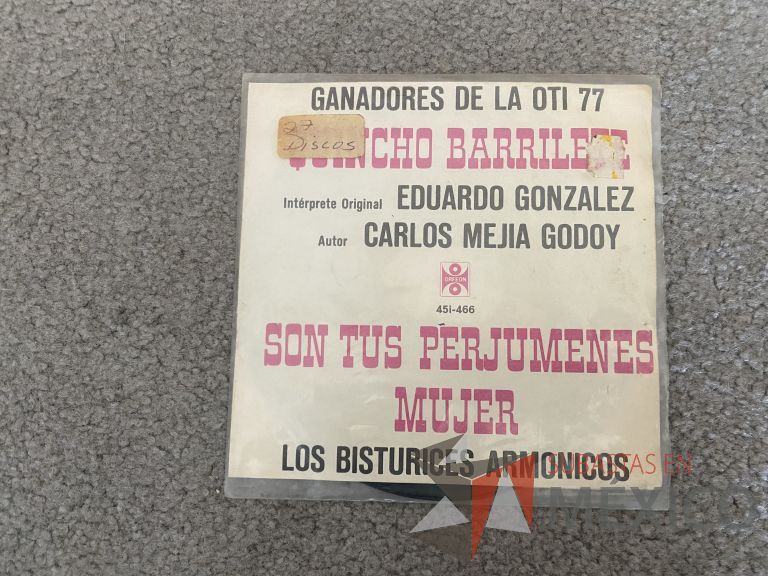 Lote 072 - 5 Vinilos LP de música romántica y boleros - Imagen 5