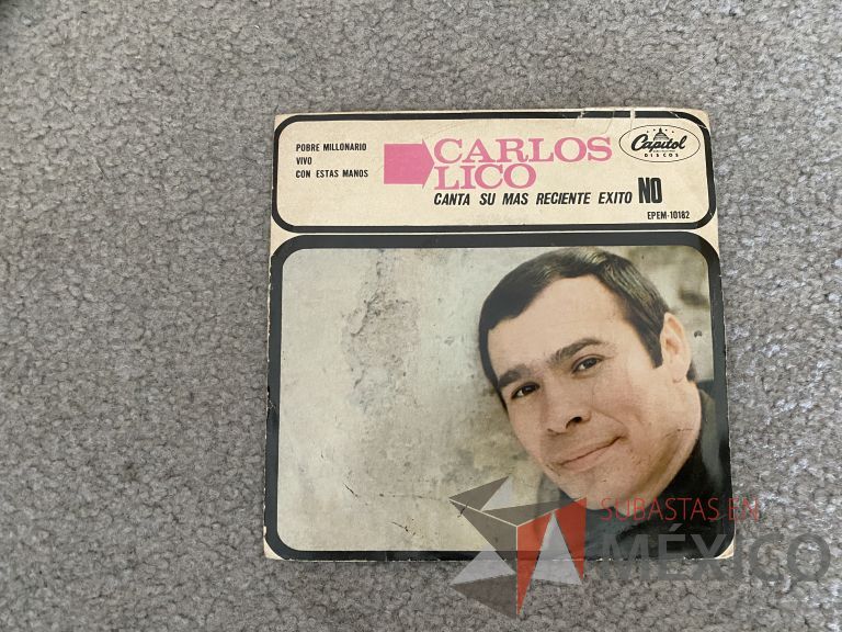 Lote 072 - 5 Vinilos LP de música romántica y boleros - Imagen 2