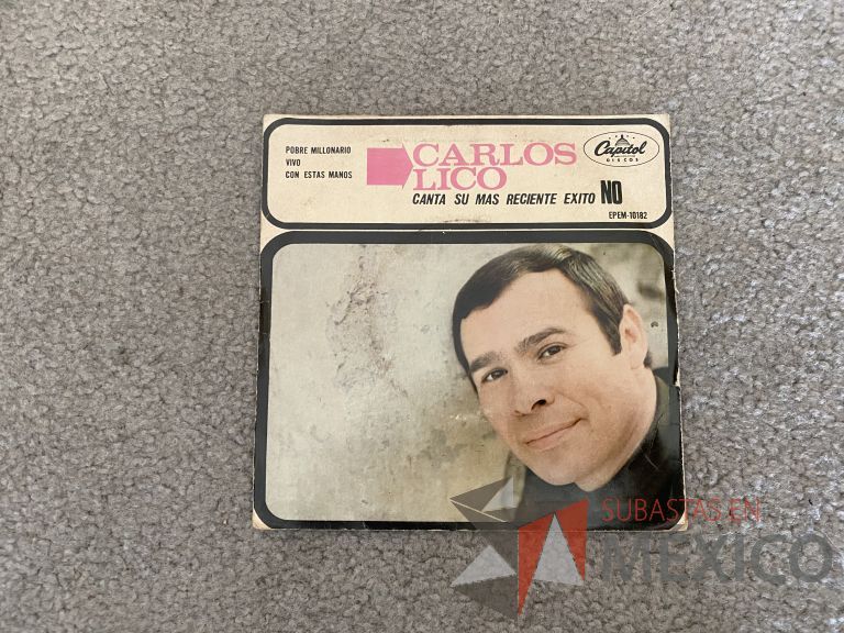 Lote 072 - 5 Vinilos LP de música romántica y boleros - Imagen 3