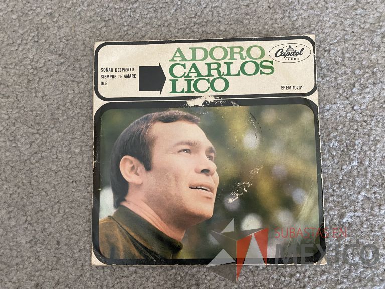 Lote 072 - 5 Vinilos LP de música romántica y boleros - Imagen 4
