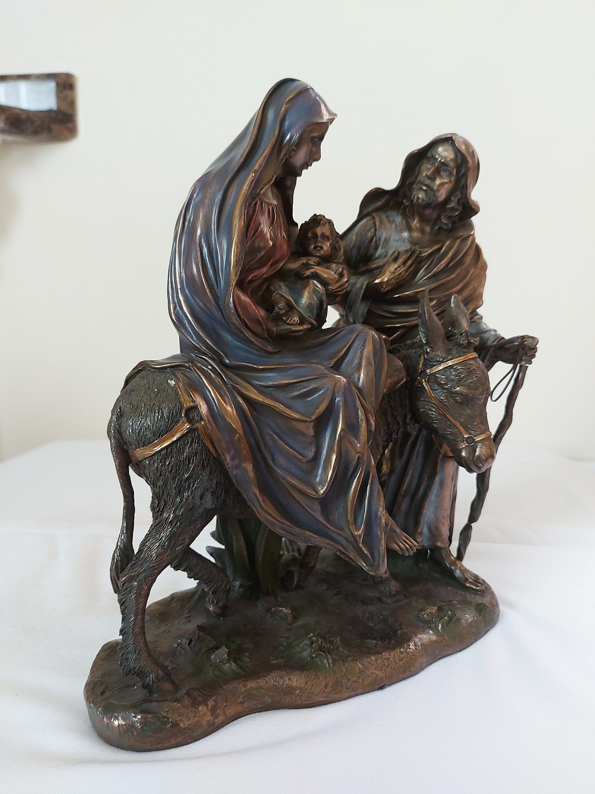 Lote 011 - Sagrada familia - Sin firma - Pasta color bronce - Imagen 3