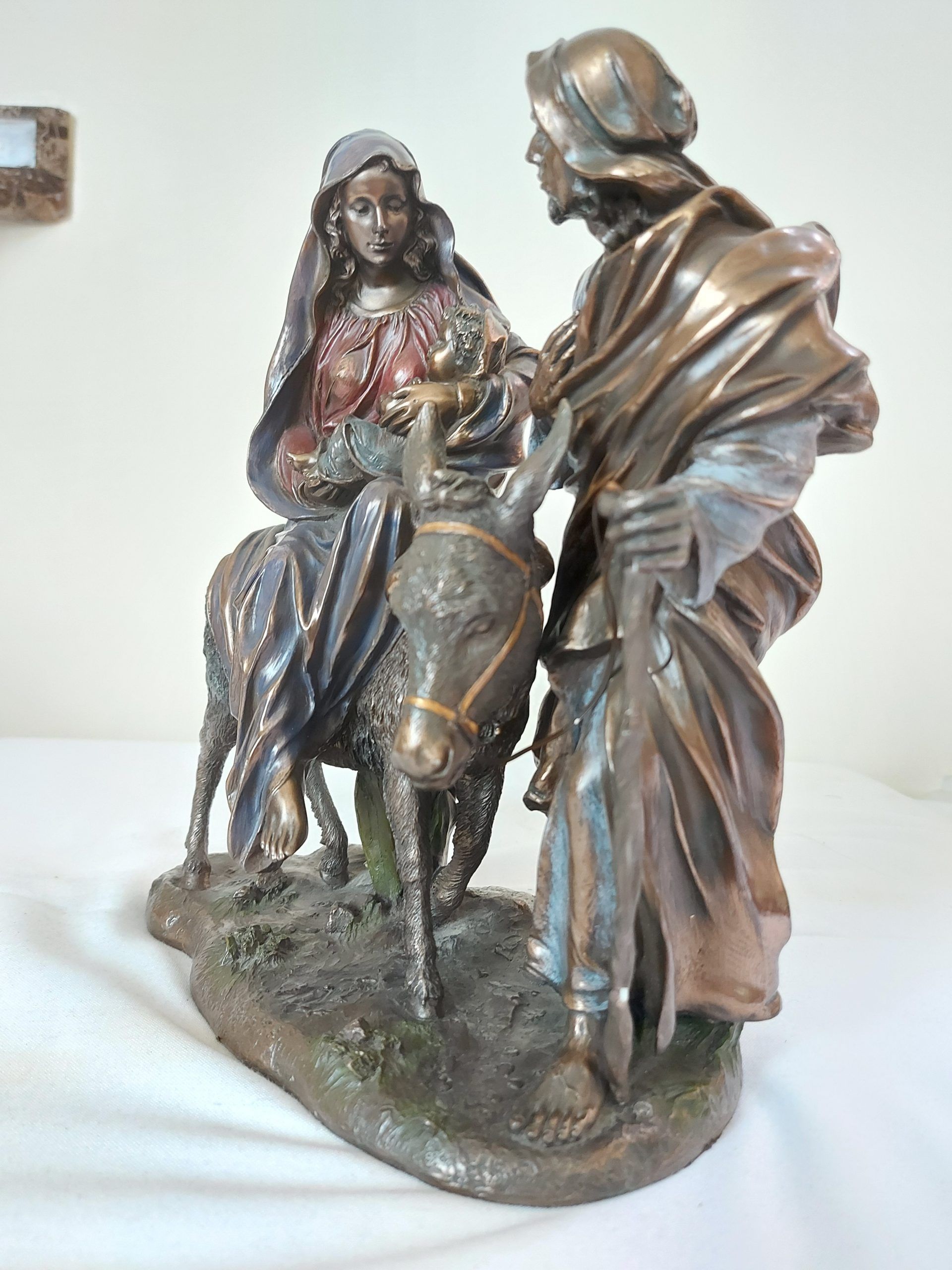 Lote 011 - Sagrada familia - Sin firma - Pasta color bronce - Imagen 7