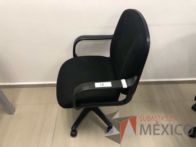 Lote 029 - Sillas ejecutivas con ruedas, asiento y respaldo - Imagen 6