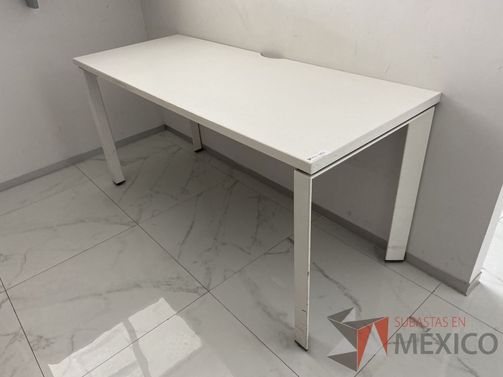Lote 022 - Mesa de trabajo rectangular