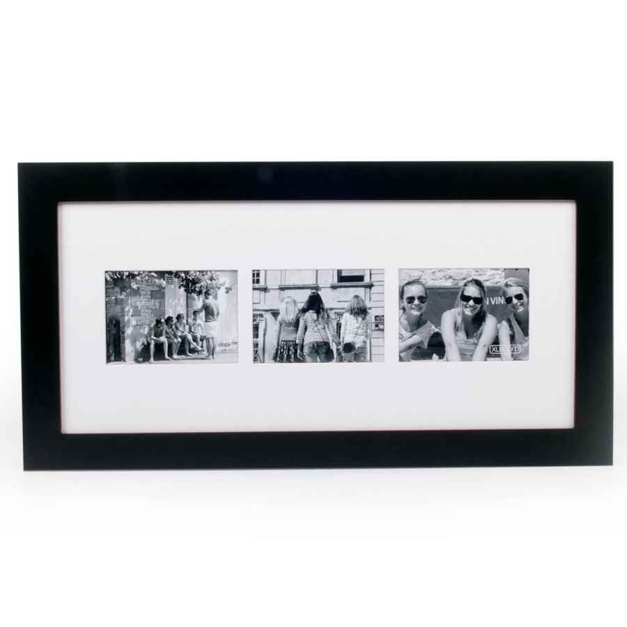 Lote 163 - Portaretrato Image Frame 3 Fotos 13 x 18 cm Negro
