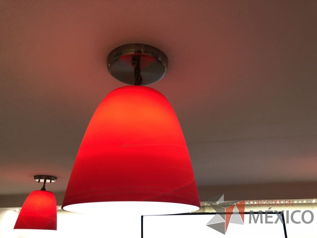 Lote 636- Luminaria circular colgante - Imagen 8