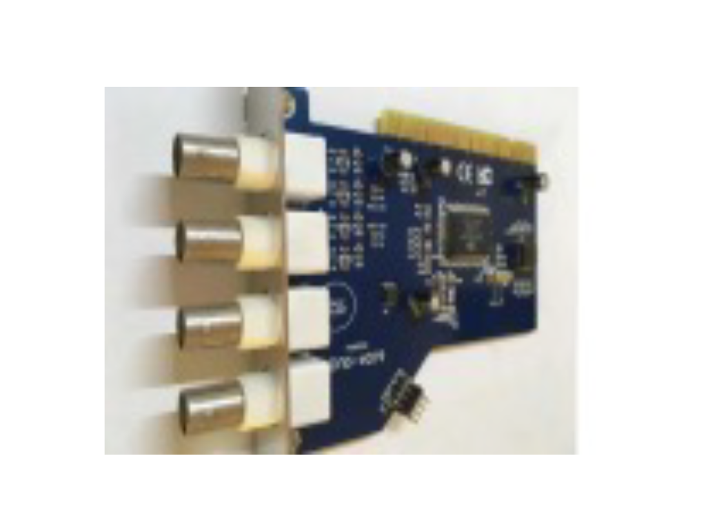 Lote 019 - 2 Tarjetas DVR 4 Canales VIDEO 4 Canales AUDIO marca NUUVO