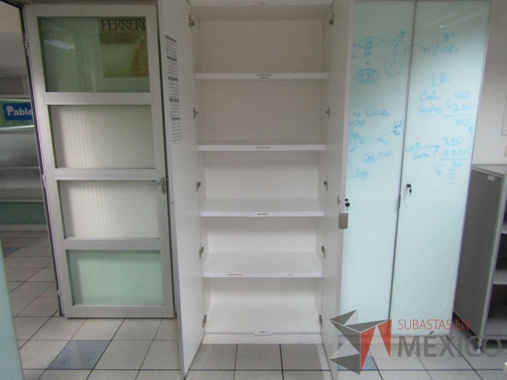 Lote 106 - Gabinete de 2 puertas y 4 entrepaños - Imagen 6