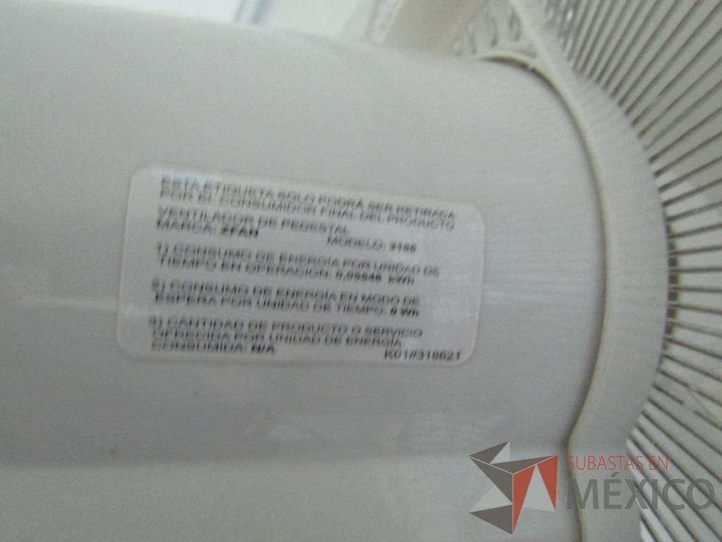 Lote 396 - Ventilador marca ZFAN - Imagen 4