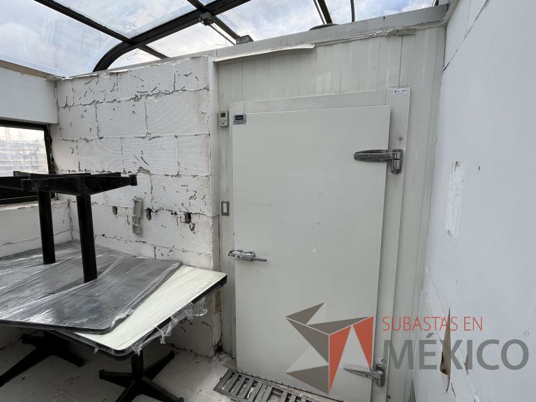 Lote 026 - Cámara refrigerada con 7 estantes metálicos - Imagen 14