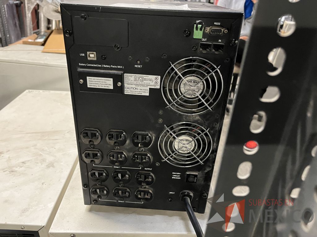 Lote 050 - 12 UPS diferentes modelos, marca GE, TOSHIBA, APC 1500 y CDP - Imagen 55