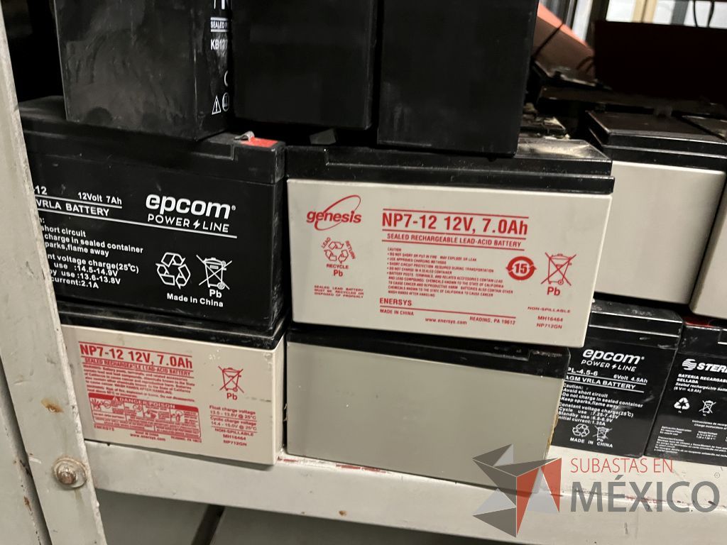 Lote 072 - 358 Baterías varias marcas (Epcom, Genesis, Kaise, Sercom, Steren, ELK, IVO) - Imagen 6