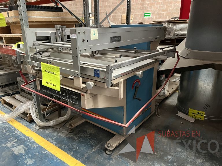 Lote 013 - Maquina de estampado por plancha American Screen Printing , Modelo: TEMPO 3040 - Imagen 3