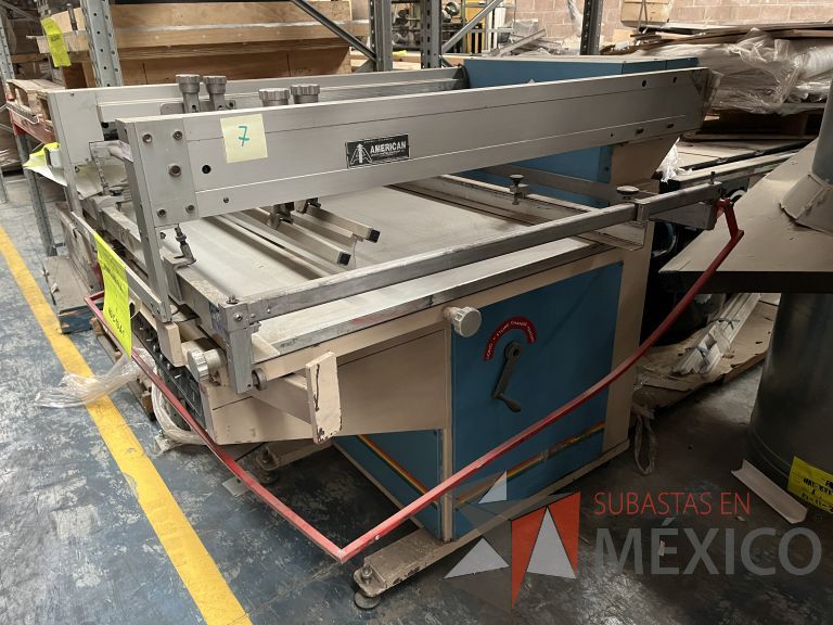 Lote 013 - Maquina de estampado por plancha American Screen Printing , Modelo: TEMPO 3040 - Imagen 10