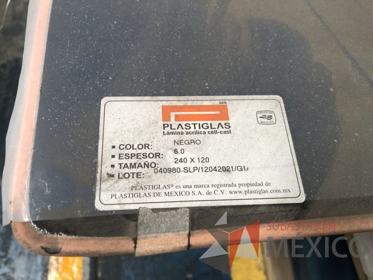Lote 016 - 490 Artículos varios ( Acrílicos negros, Tubo de Acrílico, etc...) - Imagen 18