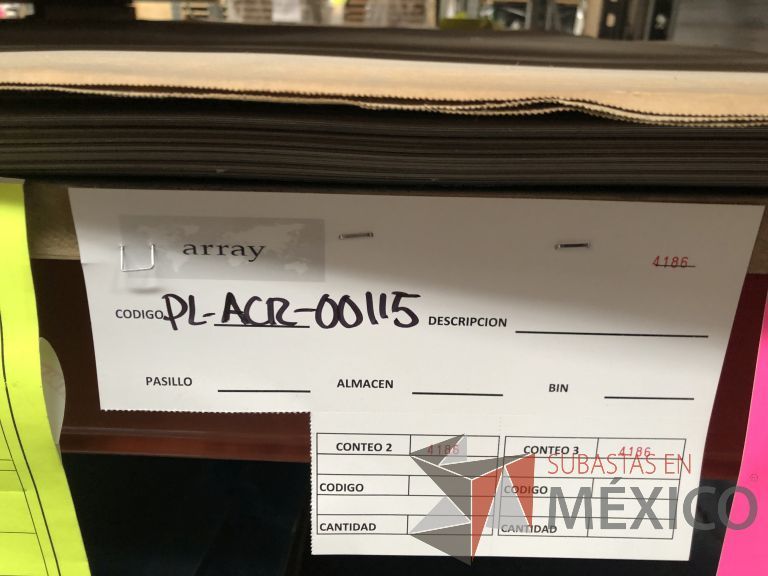 Lote 016 - 490 Artículos varios ( Acrílicos negros, Tubo de Acrílico, etc...) - Imagen 10