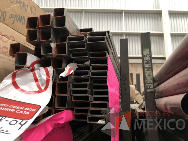 Lote 002 - 789 piezas de diferentes materiales (Lamina de acero, Tubo redondo, Soleras, etc...) - Imagen 63