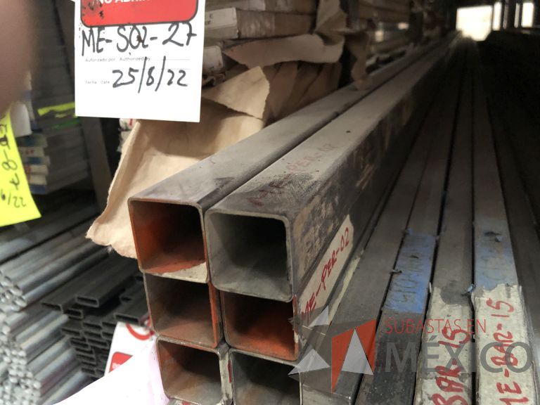 Lote 002 - 789 piezas de diferentes materiales (Lamina de acero, Tubo redondo, Soleras, etc...) - Imagen 154