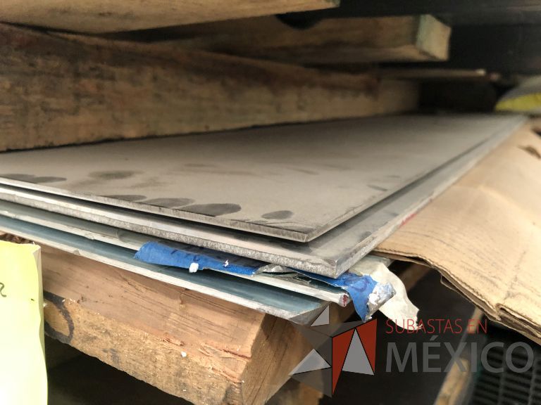 Lote 002 - 789 piezas de diferentes materiales (Lamina de acero, Tubo redondo, Soleras, etc...) - Imagen 219