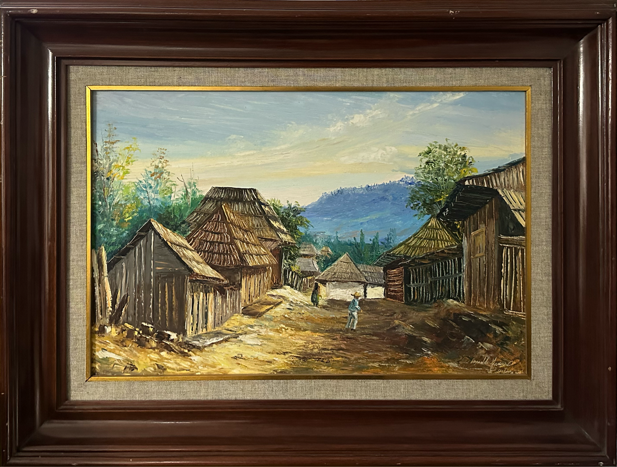Lote 016 - Cuadro decorativo 60 x 40 cm
