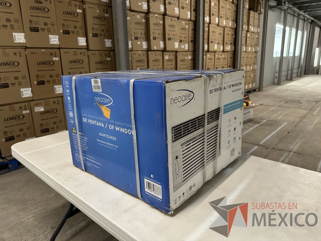 Lote 001 - Aire Acondicionado tipo Ventana NEOAIRE, Modelo: NAW121M20, 12000 BTU, 115v - Imagen 4