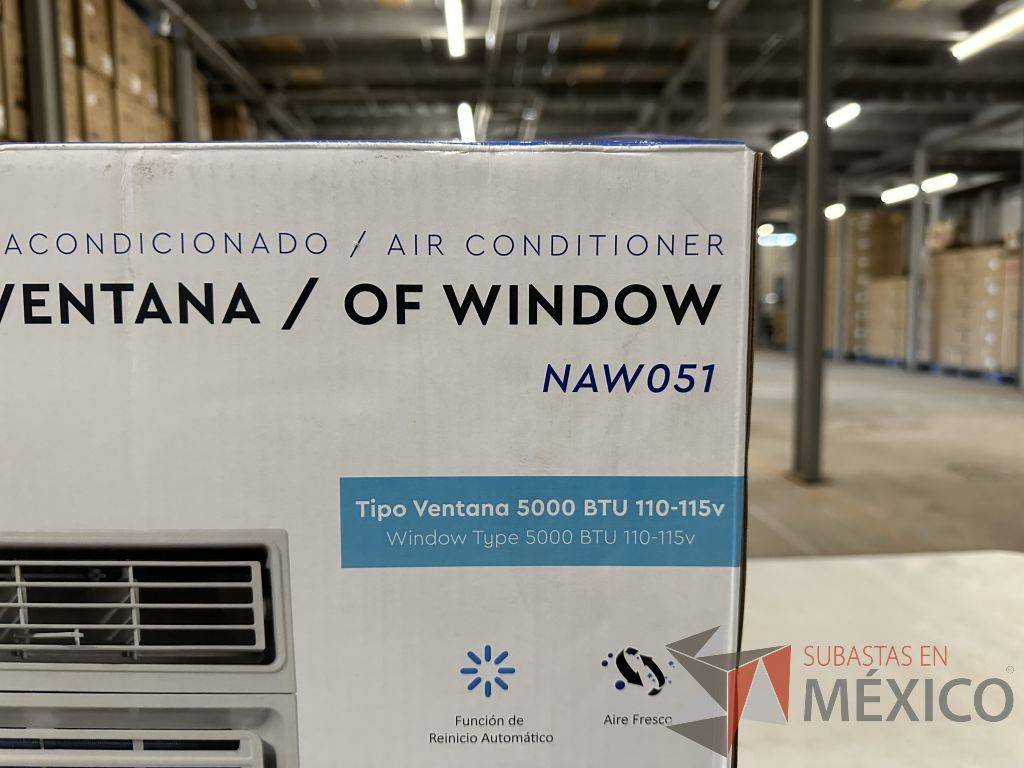 Lote 002 - Aire Acondicionado tipo Ventana NEOAIRE, Modelo: NAW051, 5000 BTU, 110-115v - Imagen 7