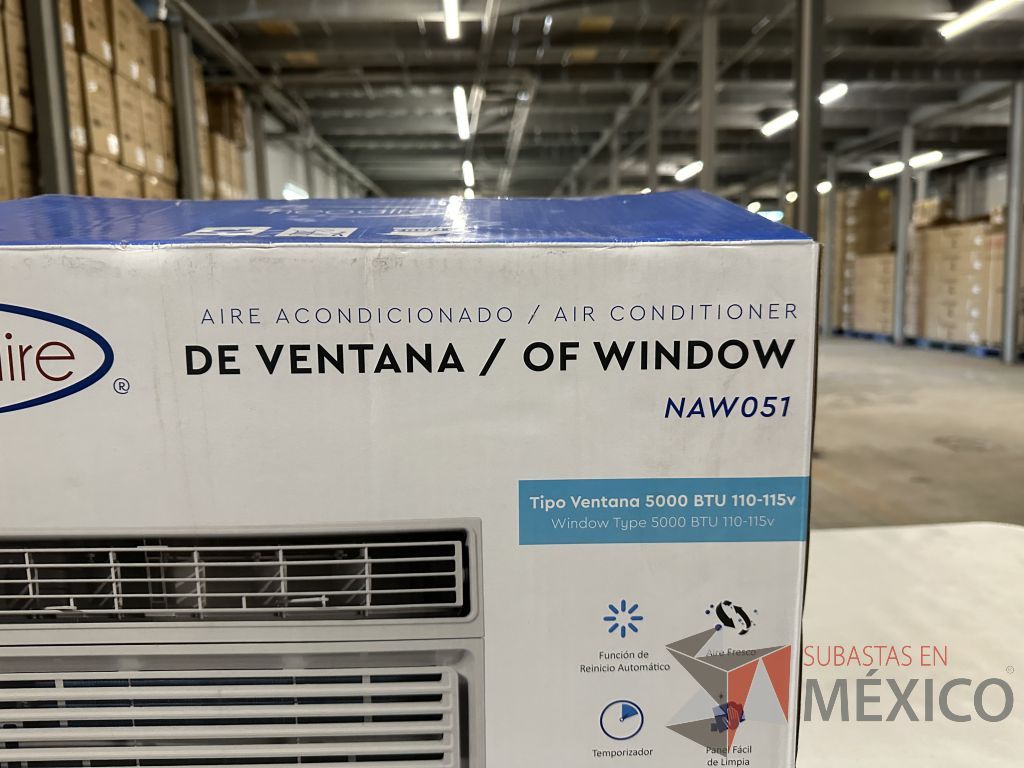 Lote 002 - Aire Acondicionado tipo Ventana NEOAIRE, Modelo: NAW051, 5000 BTU, 110-115v - Imagen 8