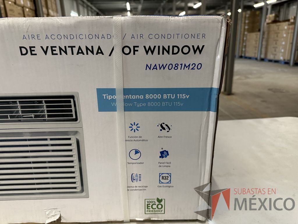 Lote 003 - Aire Acondicionado tipo Ventana NEOAIRE, Modelo: NAW081M20, 8000 BTU, 115v - Imagen 6
