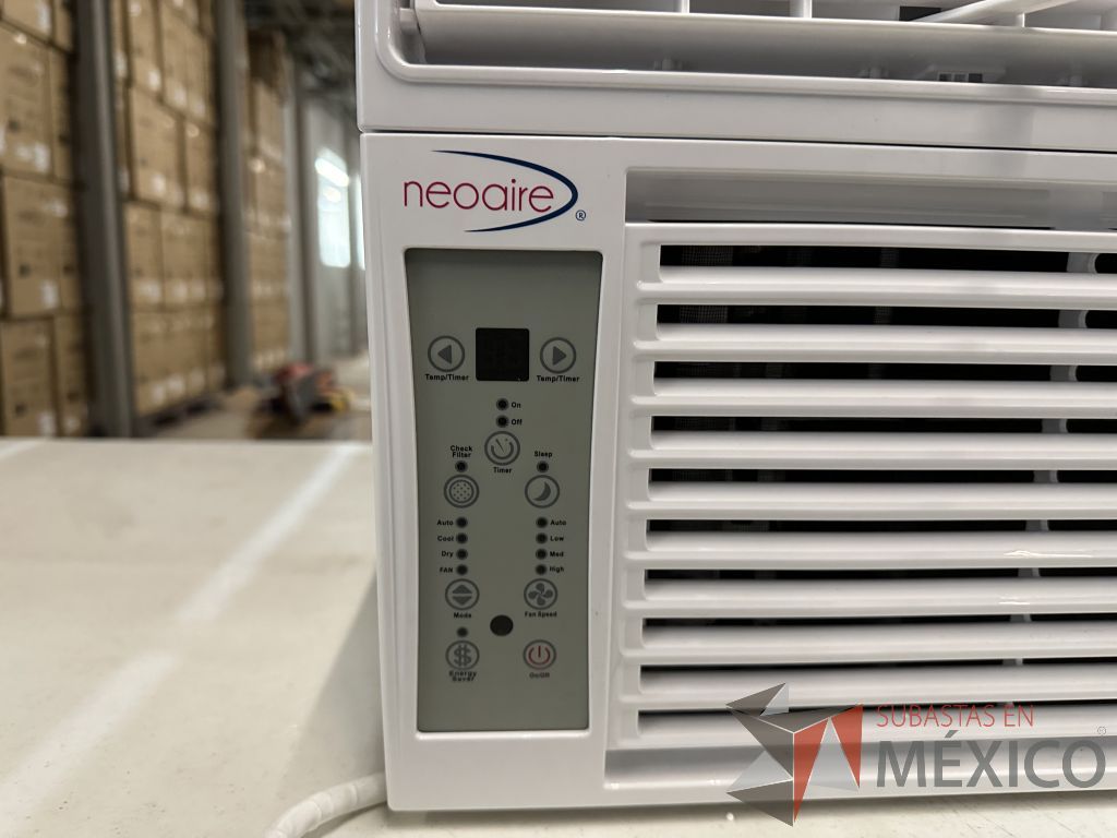 Lote 003 - Aire Acondicionado tipo Ventana NEOAIRE, Modelo: NAW081M20, 8000 BTU, 115v - Imagen 12