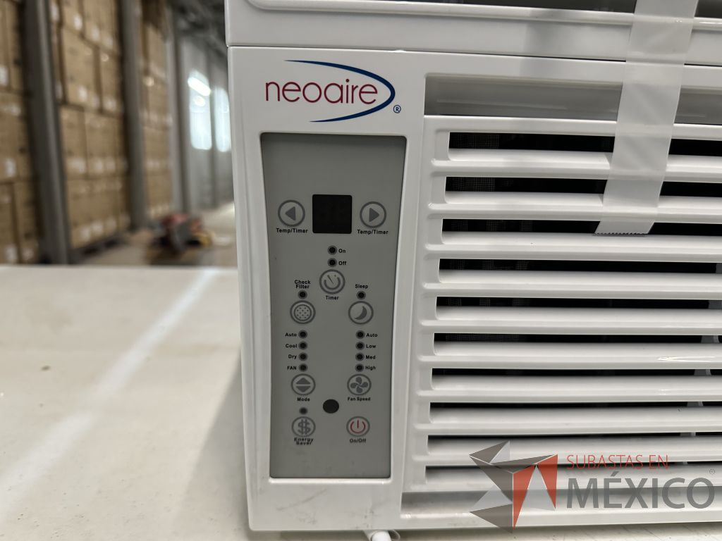 Lote 004 - Aire Acondicionado tipo Ventana NEOAIRE, Modelo: NAW081, 8000 BTU, 110-115v - Imagen 13