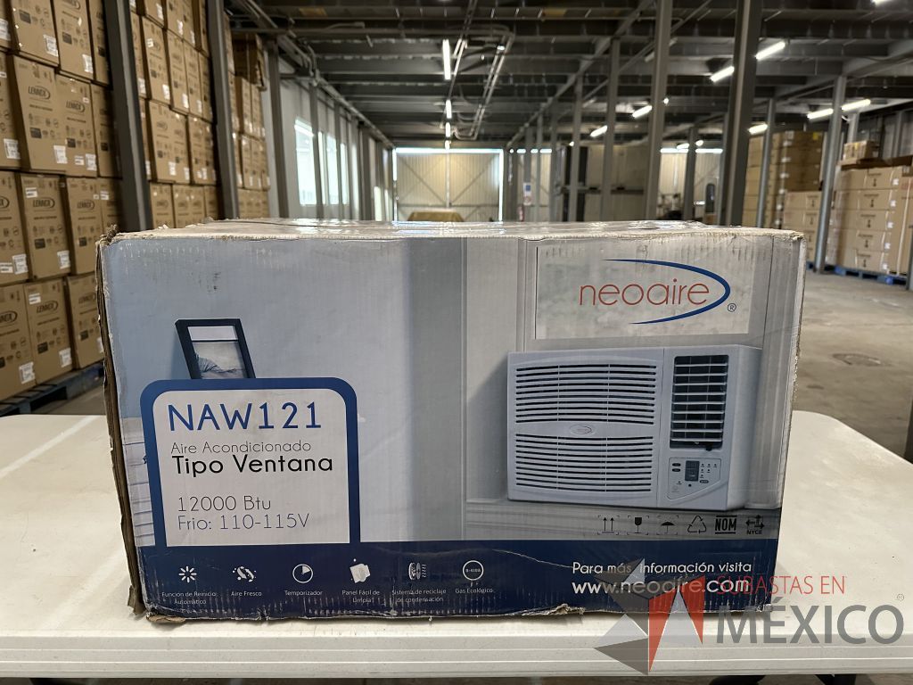 Lote 004 - Equipo de Aire Acondicionado tipo ventana Neoaire NAW121, 1 Ton, Frío, 110 Volts - Imagen 22