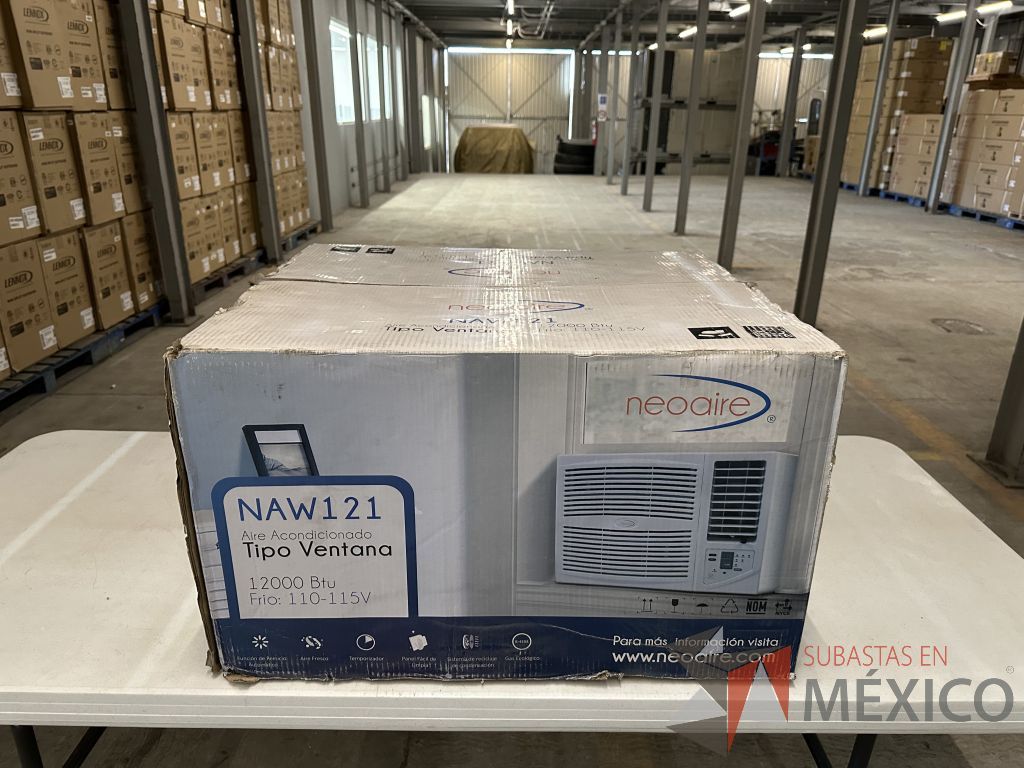 Lote 004 - Equipo de Aire Acondicionado tipo ventana Neoaire NAW121, 1 Ton, Frío, 110 Volts - Imagen 21