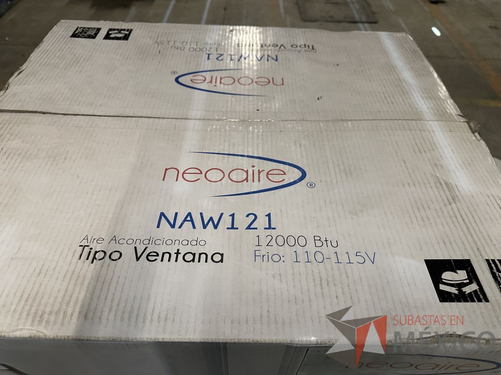 Lote 004 - Equipo de Aire Acondicionado tipo ventana Neoaire NAW121, 1 Ton, Frío, 110 Volts - Imagen 16