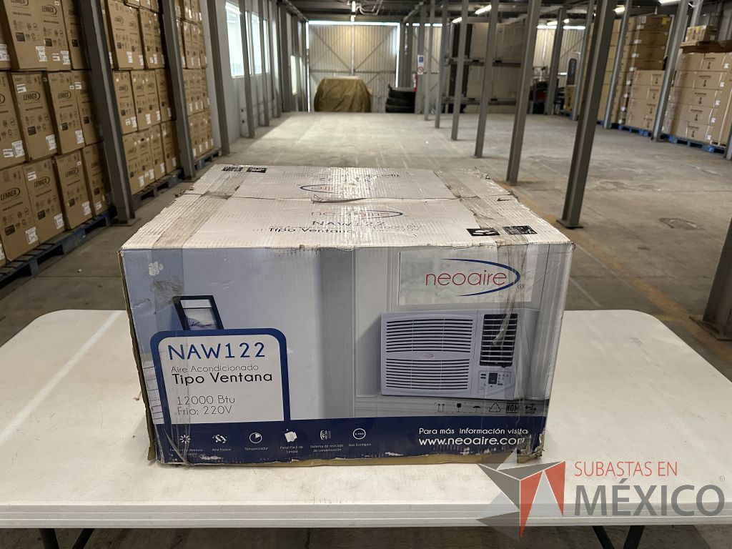 Lote 007 - Equipo de Aire Acondicionado tipo ventana Neoaire NAW122, 1 Ton, Frío, 220 Volts - Imagen 14