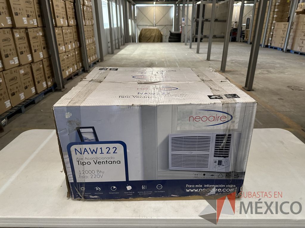 Lote 007 - Aire Acondicionado tipo Ventana NEOAIRE, Modelo: NAW122, 12000 BTU, 220v - Imagen 11
