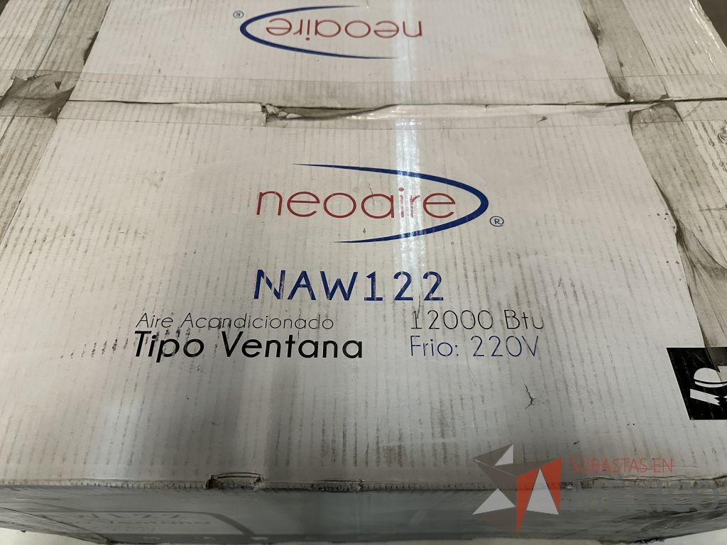 Lote 007 - Equipo de Aire Acondicionado tipo ventana Neoaire NAW122, 1 Ton, Frío, 220 Volts - Imagen 11