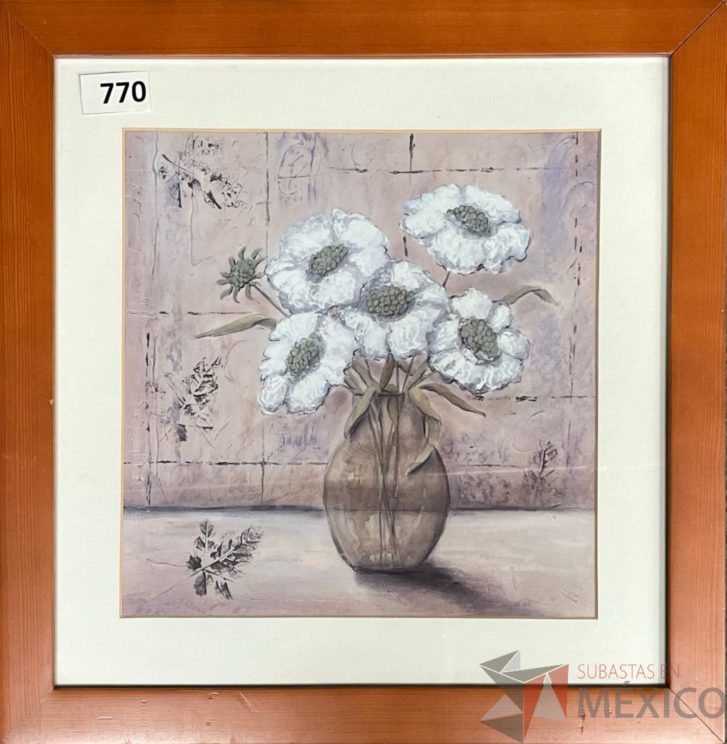 Lote 047 - 5 Cuadros Decorativos