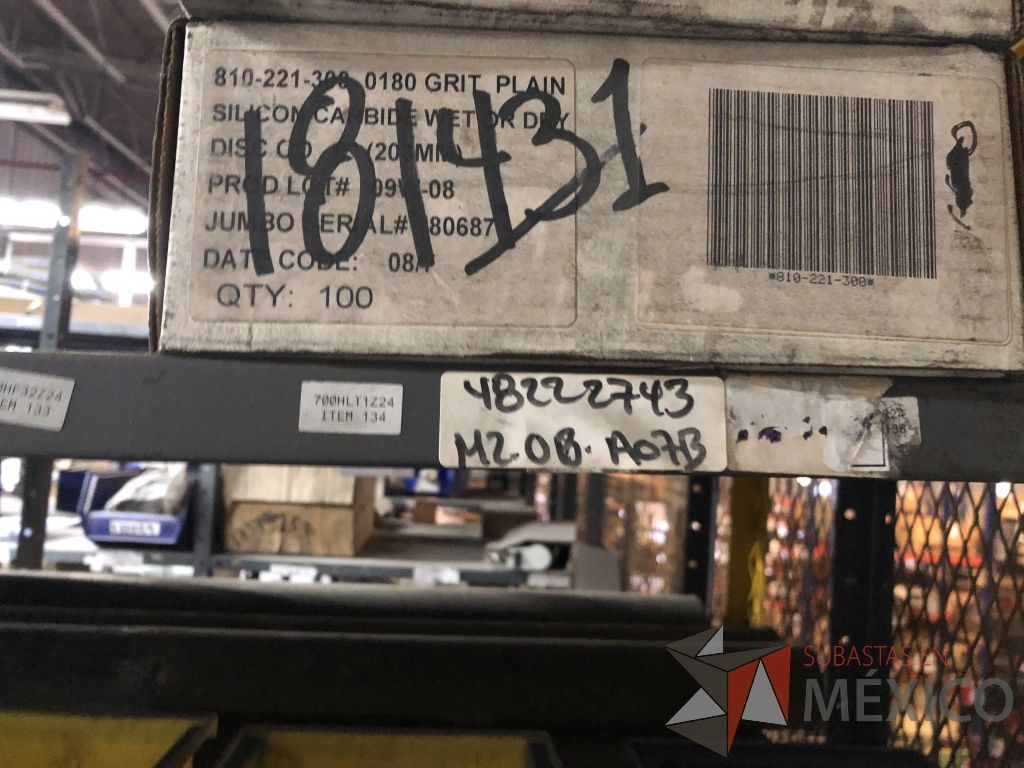 Lote 026 - LECO Silicon carbide wet/dry - 600 Discos abrasivos y 8.4 KG de Electrodos - Imagen 11