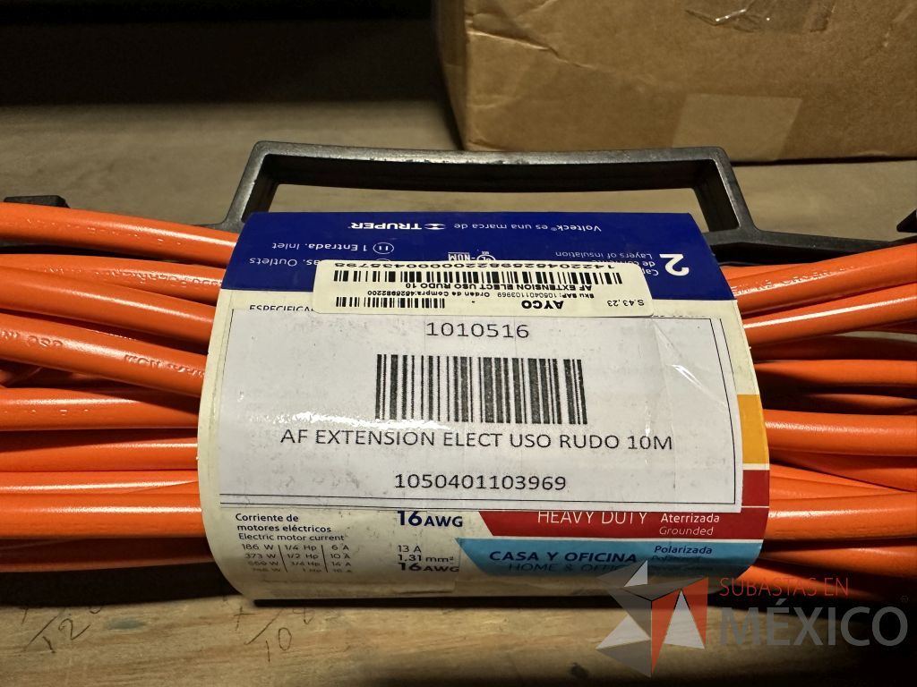 Lote 022 - 21 Extensiones eléctricas y 4 Barras multicontactos - Imagen 9