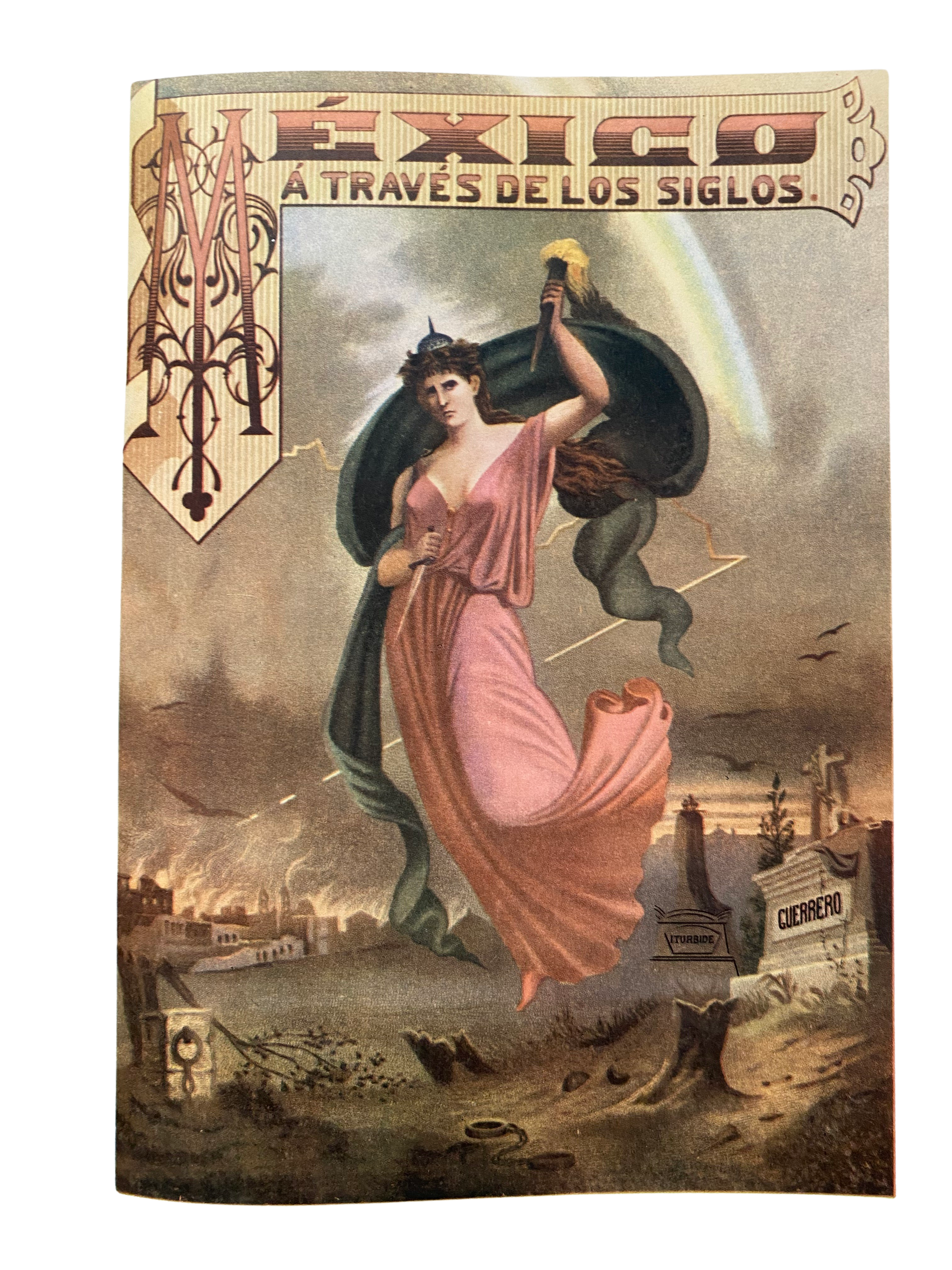 Lote 001 - Cuatro tomos de la enciclopedia de México a través de los siglos - Imagen 4