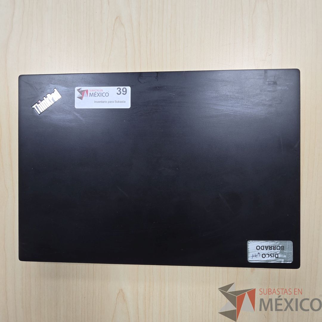 Lote 039 - Laptop Lenovo ThinkPad T480s - Imagen 2